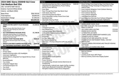 2024 GMC Sierra 3500 HD SLE