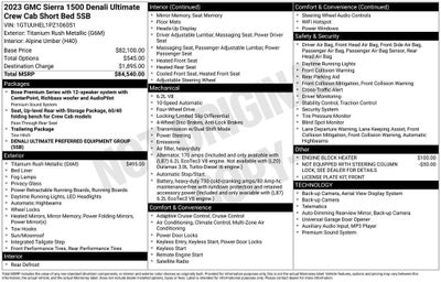 2023 GMC Sierra 1500 Denali Ultimate