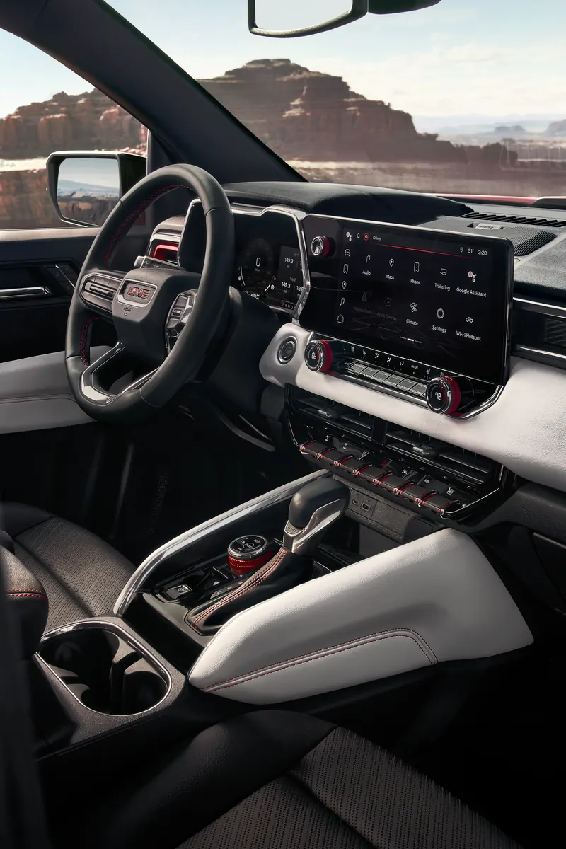 2026 GMC Canyon infotainment system at Atwater GMC in Aitkin MN