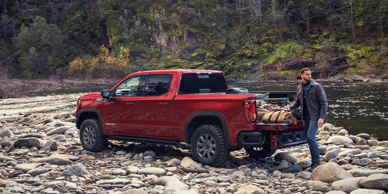 2026 GMC Sierra 1500 red off-road truck