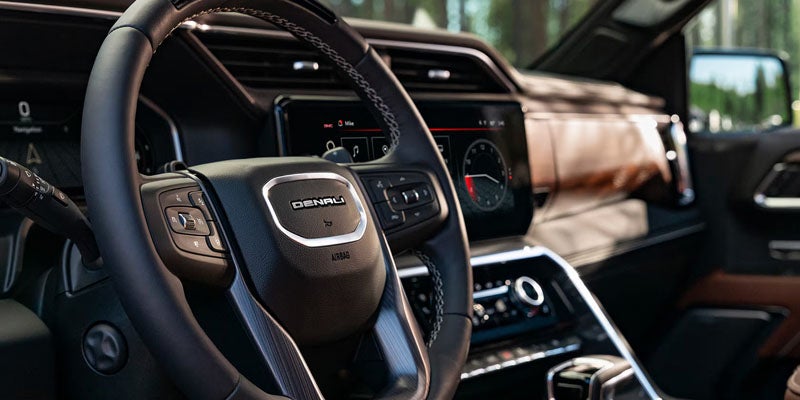 2026 GMC Sierra 1500 driver safety features interior