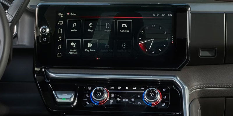 GMC Sierra 3500HD infotainment system